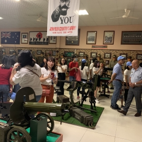 UBND Tỉnh đồng ý cho Bảo tàng vũ khí cổ Robert Taylor vẫn tiếp tục hoạt động tại 98 Trần Hưng Đạo